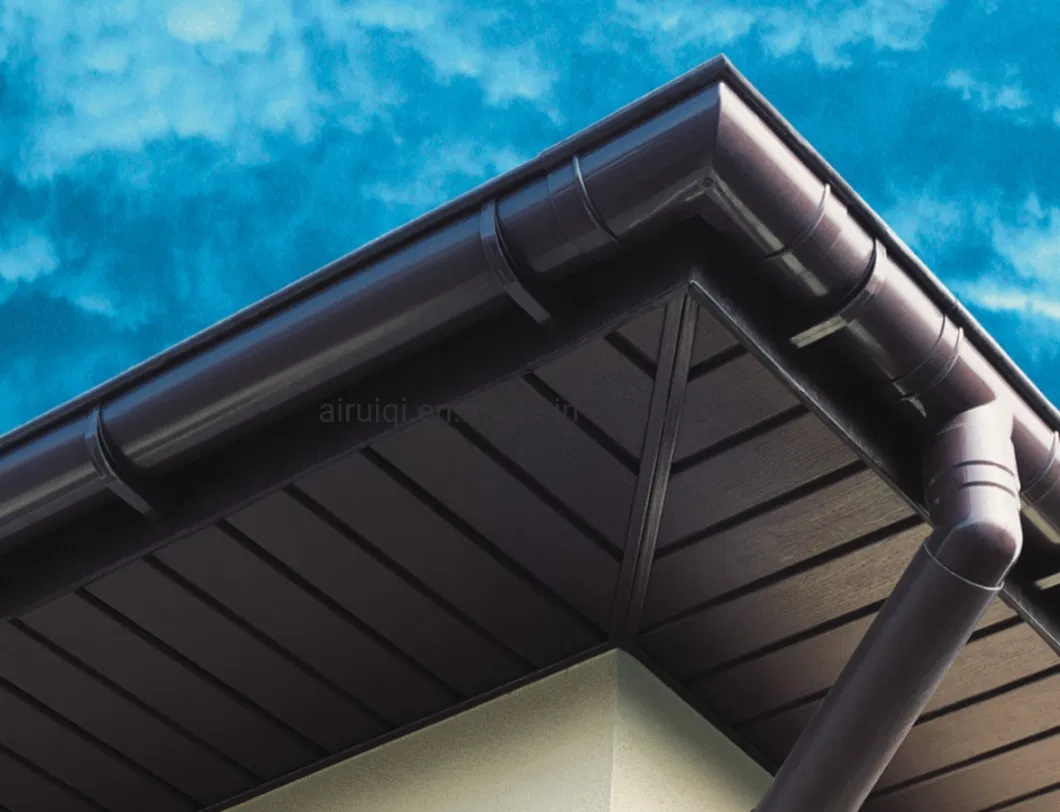 PVC Soffit Wooden Color Eave Panel for Outdoor Usage