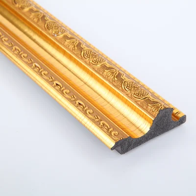 Waterproof PS Decorative Cornice Moulding Frame Baseboard Ceiling PS Cornice for Wall Decor