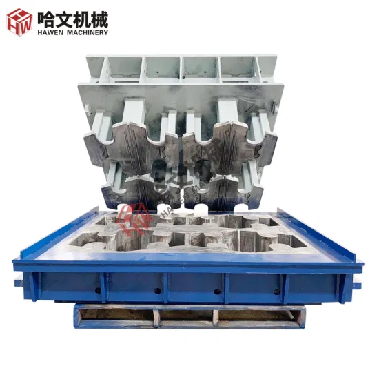 Concrete Hollow Block Brick Paver and Curbstone Mould for Brazil Block Machine