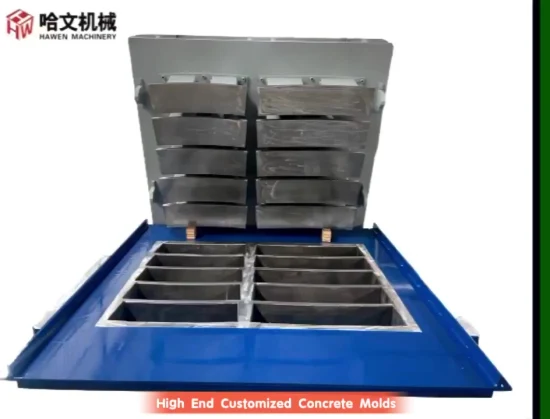 Germany Technology Manufacturing Concrete Block Brick Paver Curbstone Molds for Brick Machine