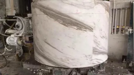 Fluted Marble Column Stone Column Capital